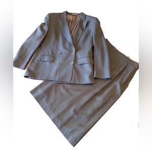 Burberry vintage wool suit. Pre-Y2K.